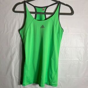 Adidas Neon Green Athletic Tank
